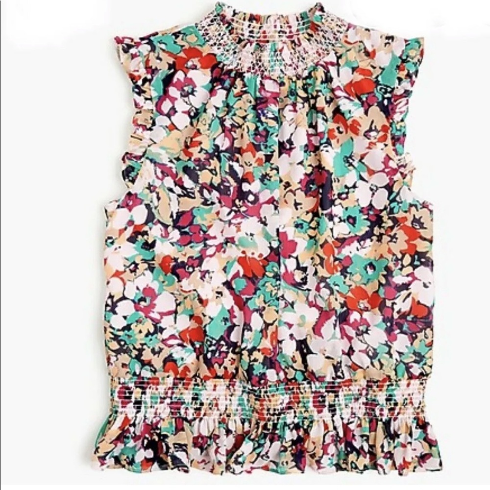 J.crew Sleeveless Mockneck Turtuleneck  Size 6